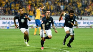 Wolfsburg se salvou do rebaixamento contra o Braunschweig, mas tem pouco a comemorar