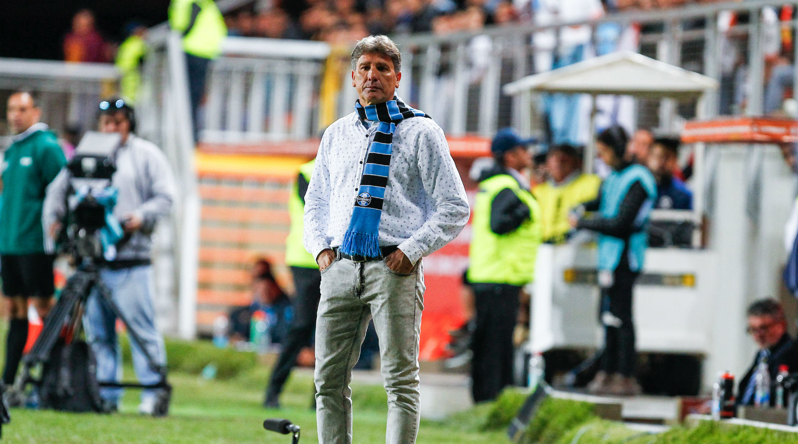 Gr&ecirc;mio pode at&eacute; reclamar da arbitragem, mas tamb&eacute;m ficou devendo contra o Iquique