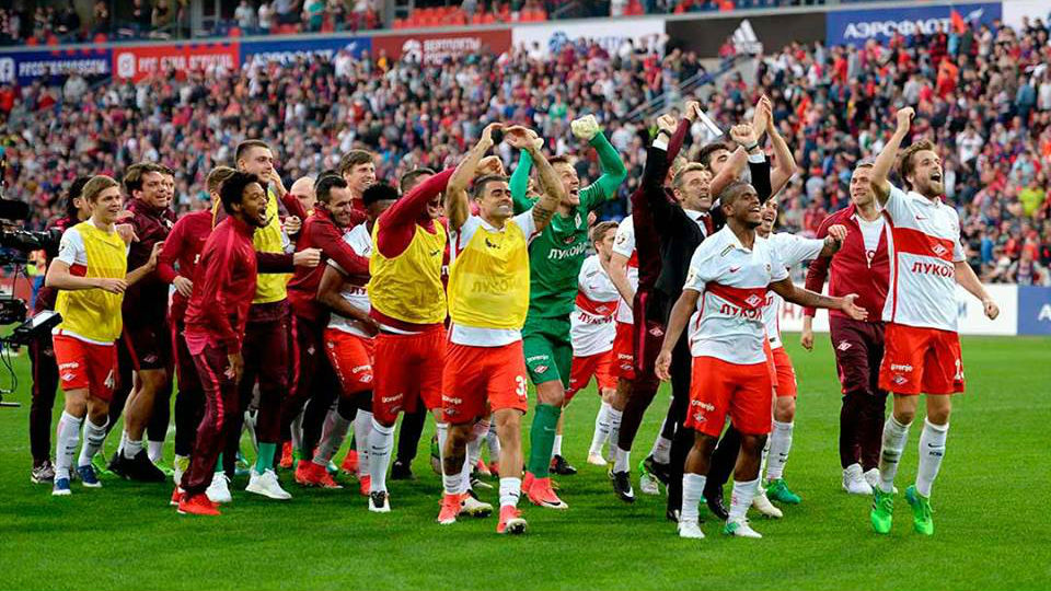 O maior da R&uacute;ssia voltou ao topo: Depois de 16 anos, Spartak reconquista o t&iacute;tulo nacional