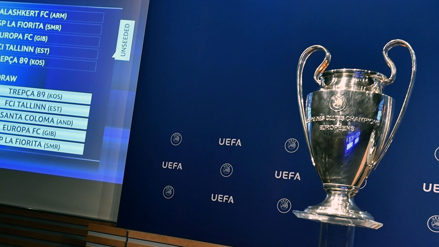 Uefa sorteia fases preliminares da Champions com estreia de clube do Kosovo e tradicional Celtic