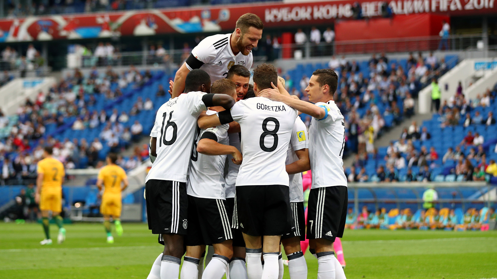 Apesar do placar apertado, Alemanha mostrou qualidade e padr&atilde;o de jogo ao vencer Austr&aacute;lia