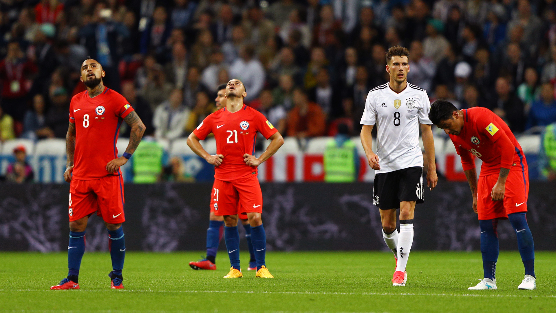 Alemanha e Chile tinha potencial de joga&ccedil;o, mas foi s&oacute; um empate sem gra&ccedil;a