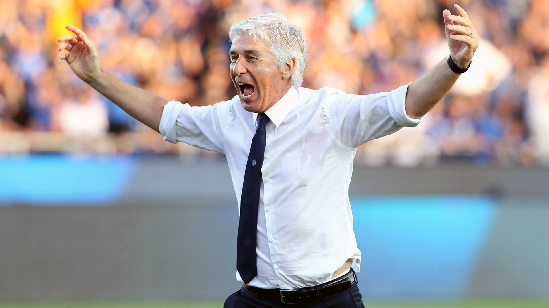 Gian Piero Gasperini, da Atalanta (Photo by Marco Luzzani/Getty Images)