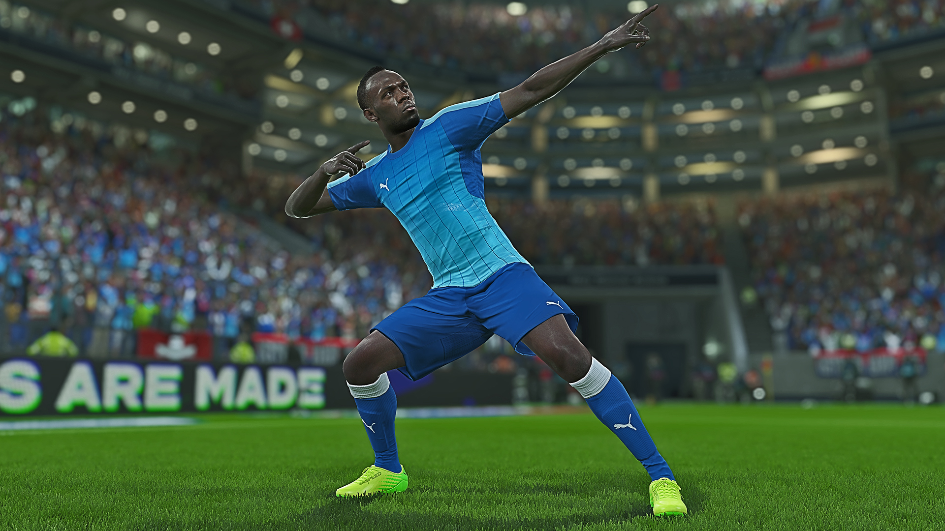 PES 2018 apresenta trailer do game e traz uma novidade inusitada: Usain Bolt