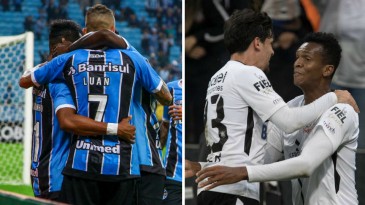 Se (quase) ninguém consegue pará-los, Grêmio e Corinthians prometem uma decisão no domingo
