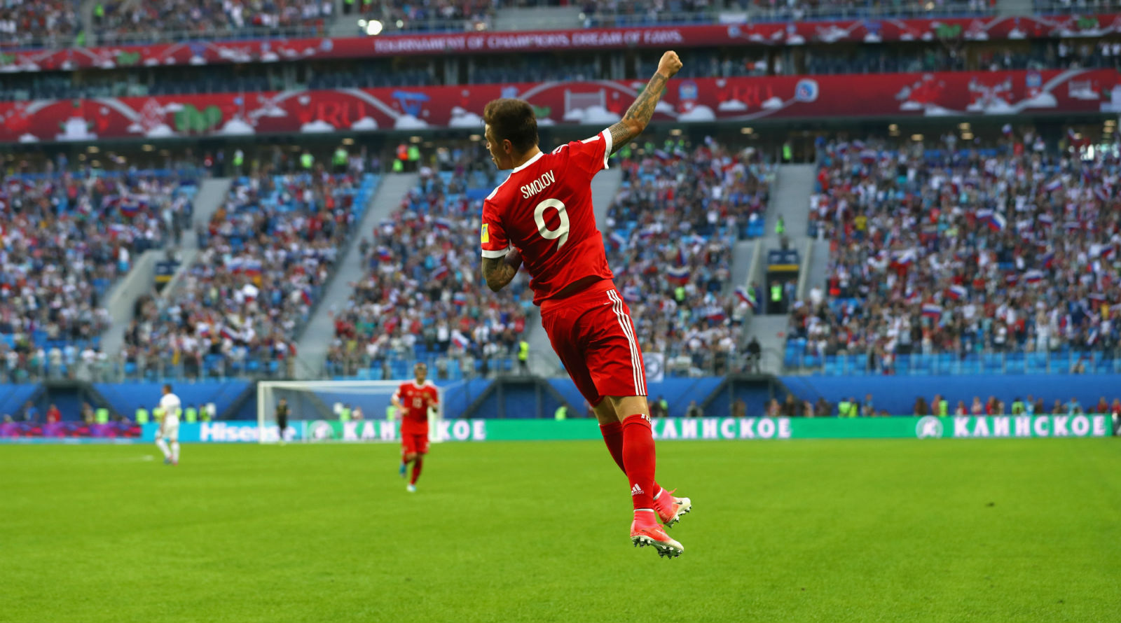 A R&uacute;ssia teve uma animadora estreia na Copa das Confedera&ccedil;&otilde;es e amassou a Nova Zel&acirc;ndia