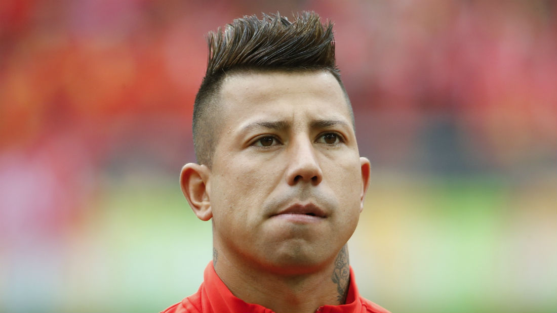 Leonardo Valencia, do Chile (Foto: Getty Images)
