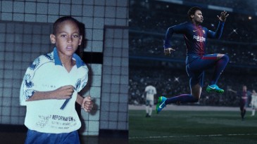 Nike lança chuteira personalizada para Neymar com sua trajetória e referência a Barcelona