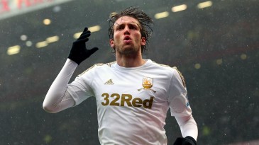 É bonito ver a relação de admiração de Haaland com Michu, seu ídolo nos tempos de Swansea