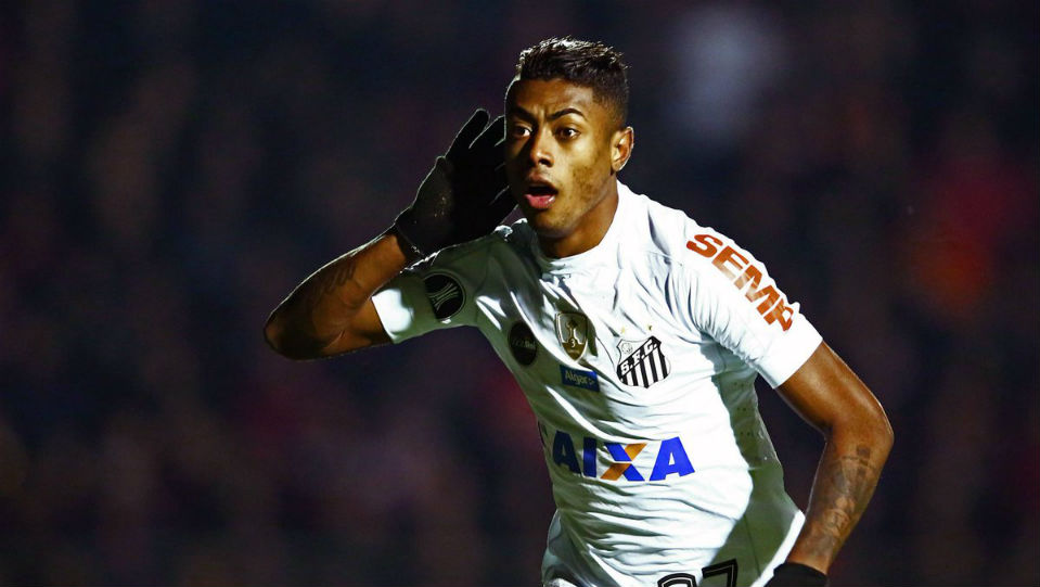 Em jogo de lampejos e erros, o Santos constr&oacute;i uma boa vantagem contra o Atl&eacute;tico-PR