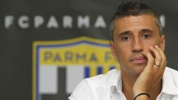 Crespo está de volta ao Parma para ajudar na reconstrução, agora como vice-presidente