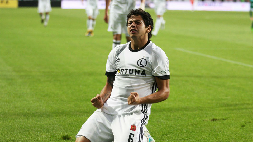 Destaque do Legia, Guilherme j&aacute; se candidata ao pr&ecirc;mio de maior gola&ccedil;o desta Champions