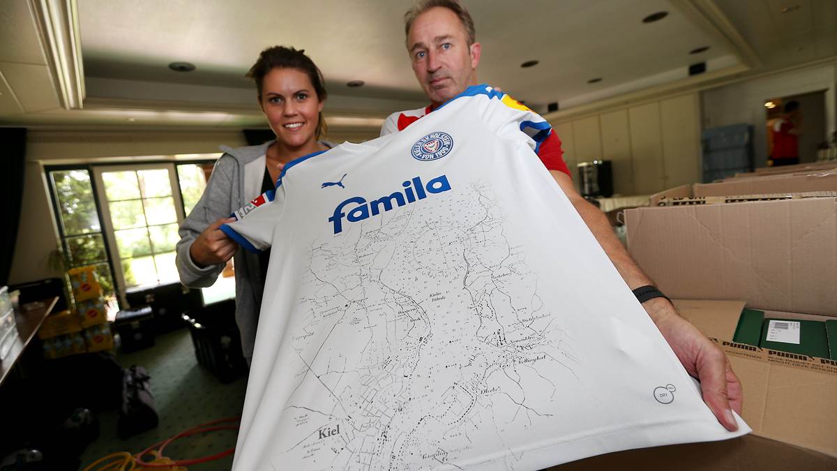 O Holstein Kiel prometia uma das camisas mais legais da temporada, mas foi proibido pelos cartolas