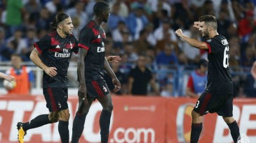 O Milan não foi brilhante, mas abriu sua badalada temporada vencendo pela Liga Europa