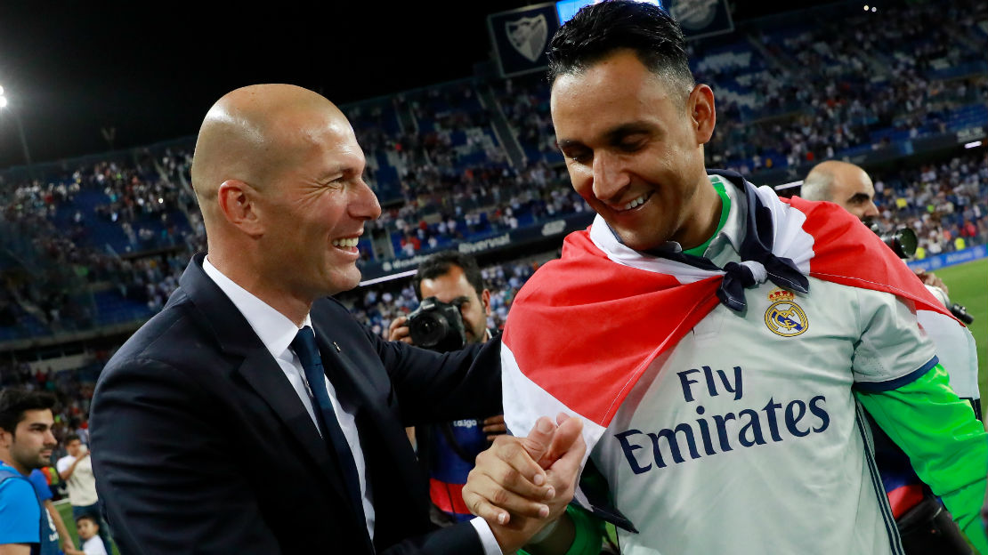 Navas destaca confian&ccedil;a que recebeu de Zidane: &ldquo;Sou muito grato a ele&rdquo;