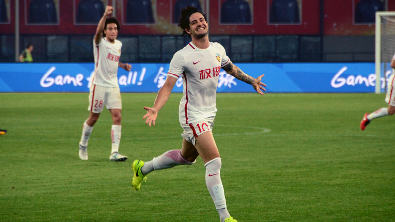 Alexandre Pato, do Tianjin Quanjian (Foto: divulga&ccedil;&atilde;o)