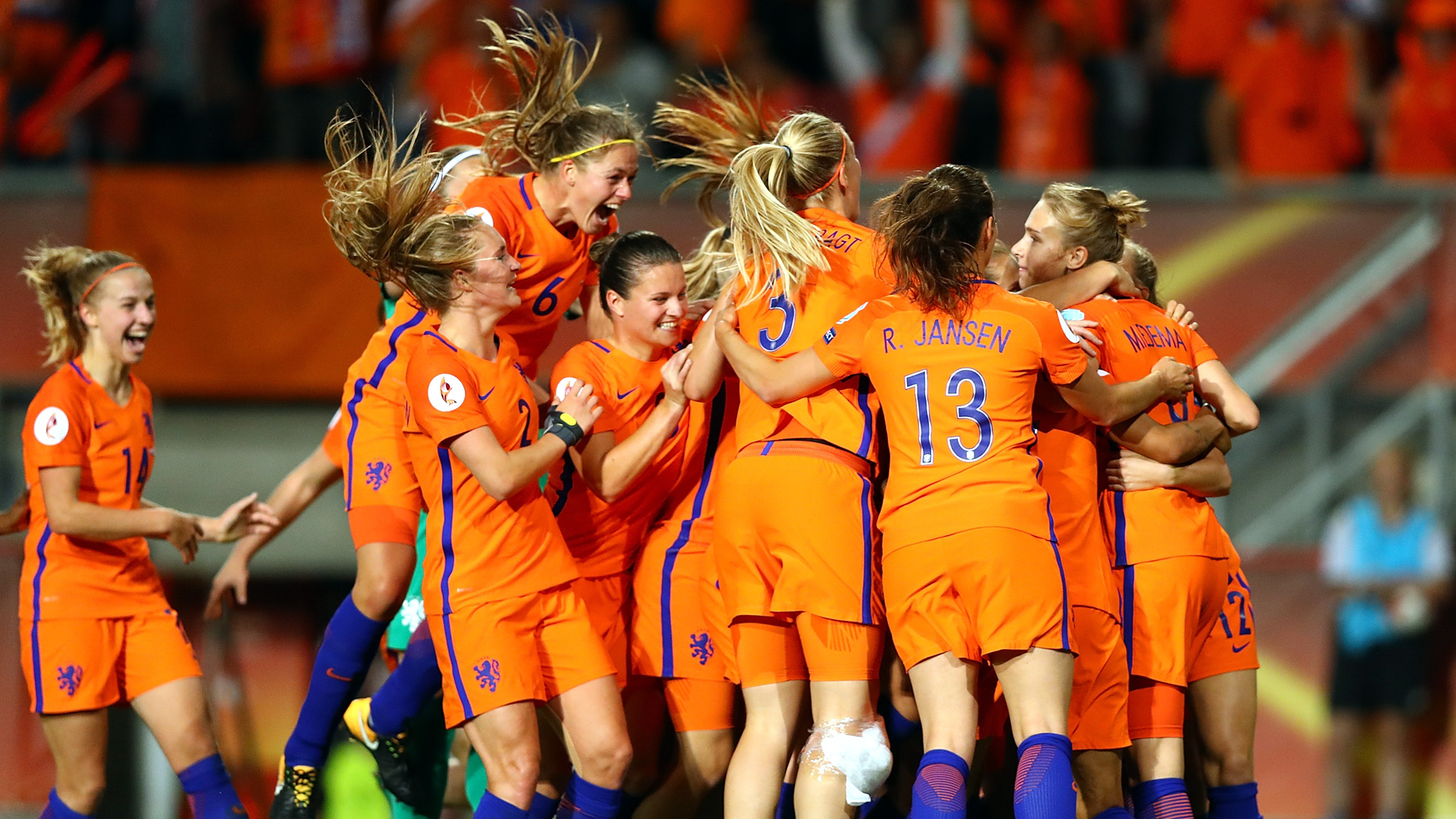 Sele&ccedil;&atilde;o da Holanda feminina tenta seu primeiro t&iacute;tulo (Photo by Dean Mouhtaropoulos/Getty Images)