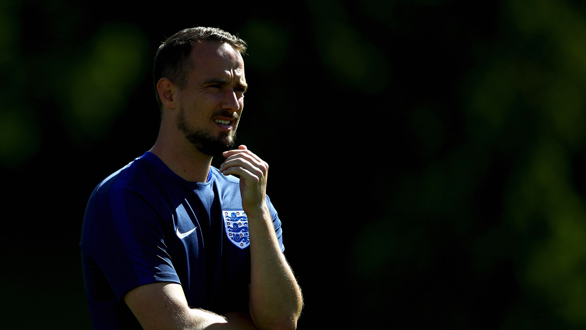Mark Sampson, t&eacute;cnico da sele&ccedil;&atilde;o feminina da Inglaterra (Photo by Dean Mouhtaropoulos/Getty Images)