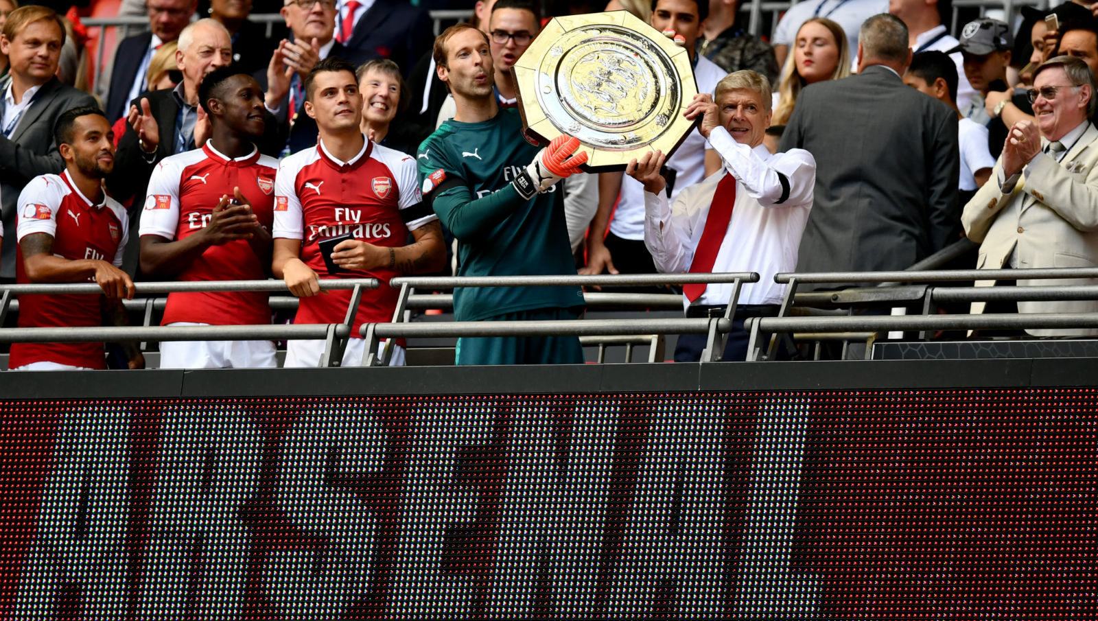 Mais uma vez, Arsenal bate o Chelsea e reina em Wembley, com a conquista da Community Shield