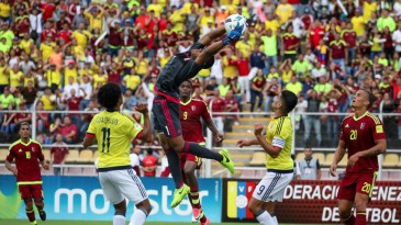 Fechando o gol contra a Colômbia, Fariñez mostra que a nova geração venezuelana já quer se destacar