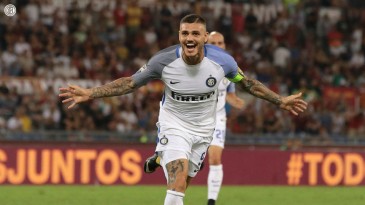 Voraz, a Inter marcou território ao bater a Roma, de virada, em pleno Olímpico