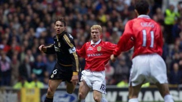 O drible de Berrío é bem parecido com um lance mágico de Redondo, num dos maiores golaços da Champions