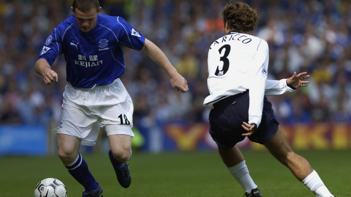 Quando a lenda come&ccedil;ou: 15 anos atr&aacute;s, Rooney fez a sua estreia pelo Everton
