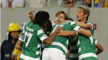 Sporting lava a alma e encerra série de quedas nas preliminares da Champions com goleada