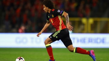 No 9 a 0 da Bélgica, Witsel fez um golaço de voleio (e depois conseguiu ser expulso)