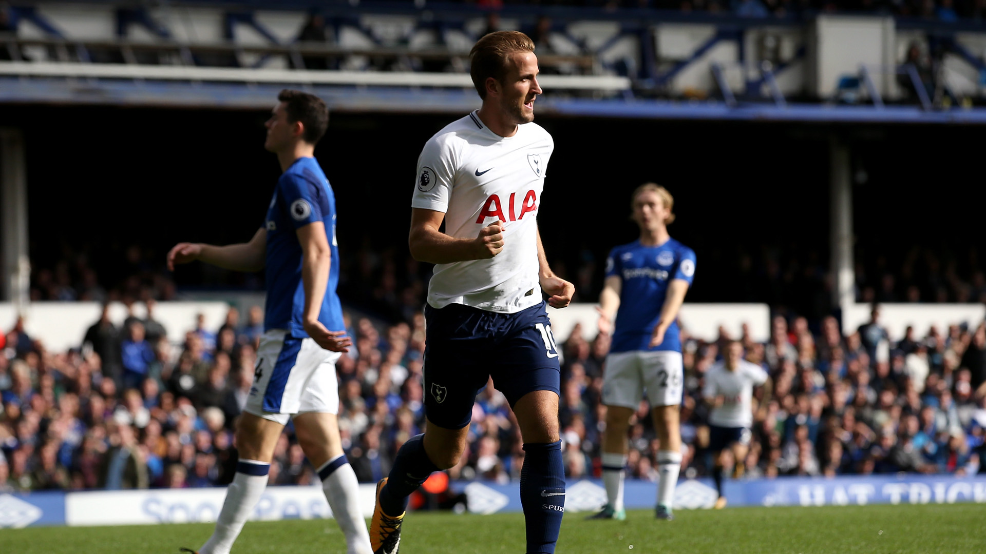 Finalmente Kane marcou na Premier League, para azar do Everton