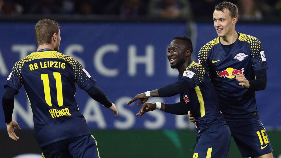 RB Leipzig bateu o Hamburgo com dois belos gols dos seus destaques: Keita e Werner