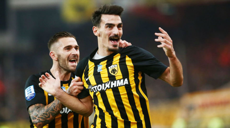 O AEK Atenas arranca uma virada hist&oacute;rica e coloca em xeque a dinastia do Olympiacos