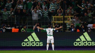 Uma rara vitória do Celtic fora de casa: apenas a segunda em 28 jogos pela fase de grupos