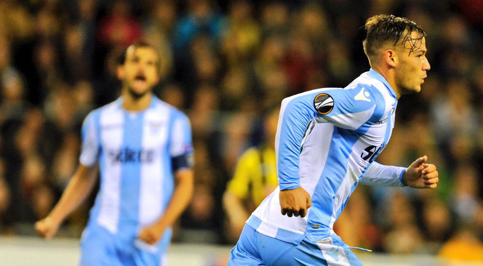 A Lazio abre a Liga Europa com o p&eacute; direito ao virar contra o Vitesse na Holanda