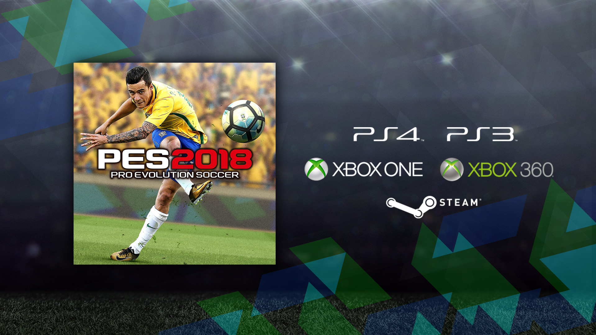 Defasado no lan&ccedil;amento, PES 2018 promete atualiza&ccedil;&otilde;es semanais para elencos de times brasileiros