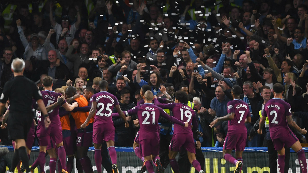 Manchester City supera o Chelsea para ratificar o seu &oacute;timo momento na temporada