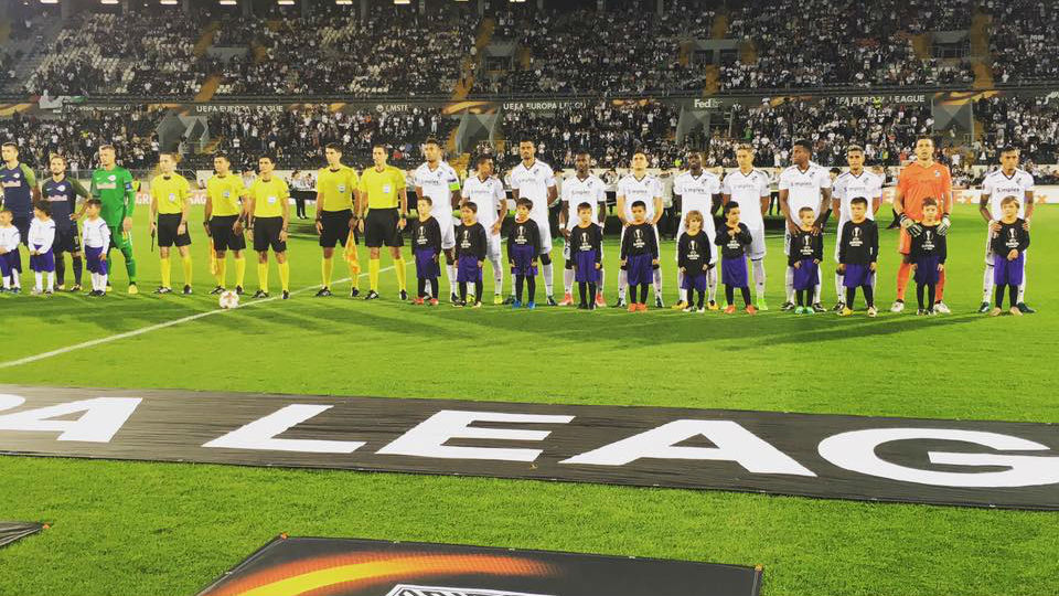 O Vit&oacute;ria de Guimar&atilde;es entrou em campo na Liga Europa sem nenhum europeu no time titular