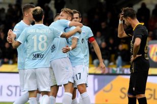 Lazio prolonga o sofrimento do Benevento com goleada