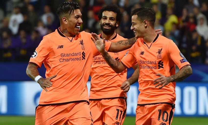 Liverpool e Spartak Moscou embolam grupo com goleadas impiedosas contra Maribor e Sevilla