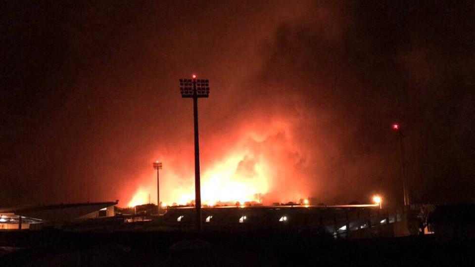Zagueiro vive momentos de terror e clube quase &eacute; devastado pelos inc&ecirc;ndios em Portugal