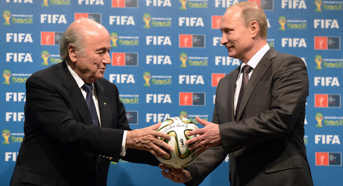 Blatter: &ldquo;Eu irei &agrave; Copa de 2018, recebi o convite do presidente Putin&rdquo;
