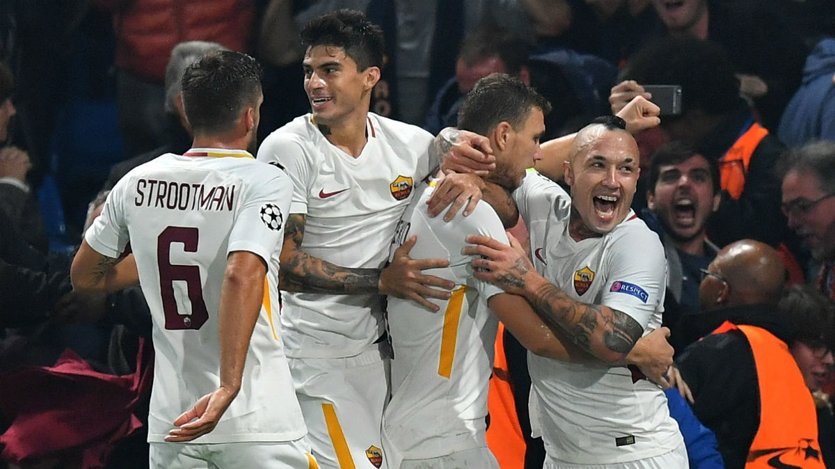 Roma n&atilde;o se deu por vencida e arrancou um empate do eletrizante 3 x 3 contra o Chelsea