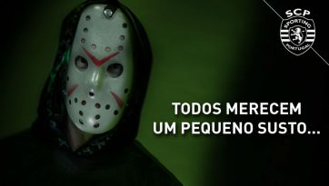 O Sporting se inspirou em Ivo Holanda e fez uma pegadinha de Halloween com seu elenco