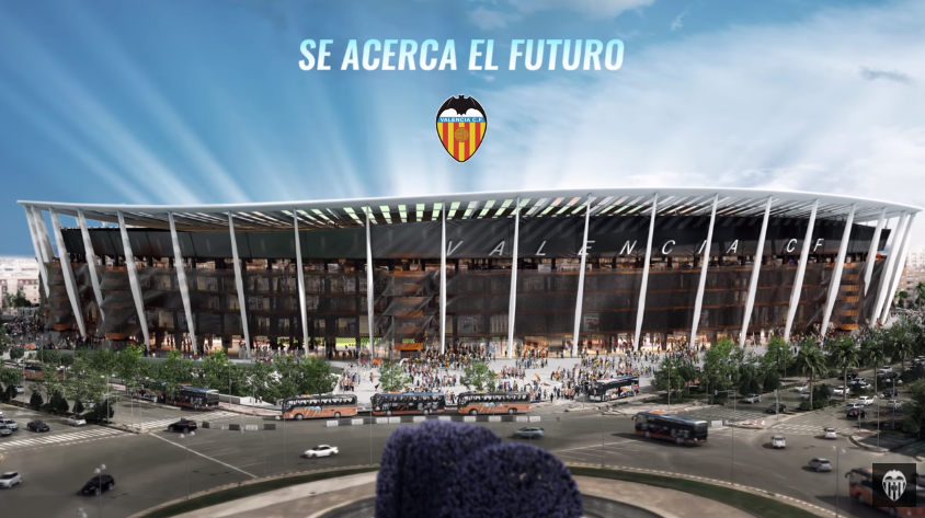 Valencia apresenta um novo projeto ao Nou Mestalla, mas as interroga&ccedil;&otilde;es sobre as obras continuam