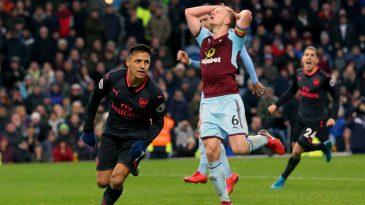 Burnley se defendeu vorazmente, mas pênalti no minuto final deu vitória ao Arsenal