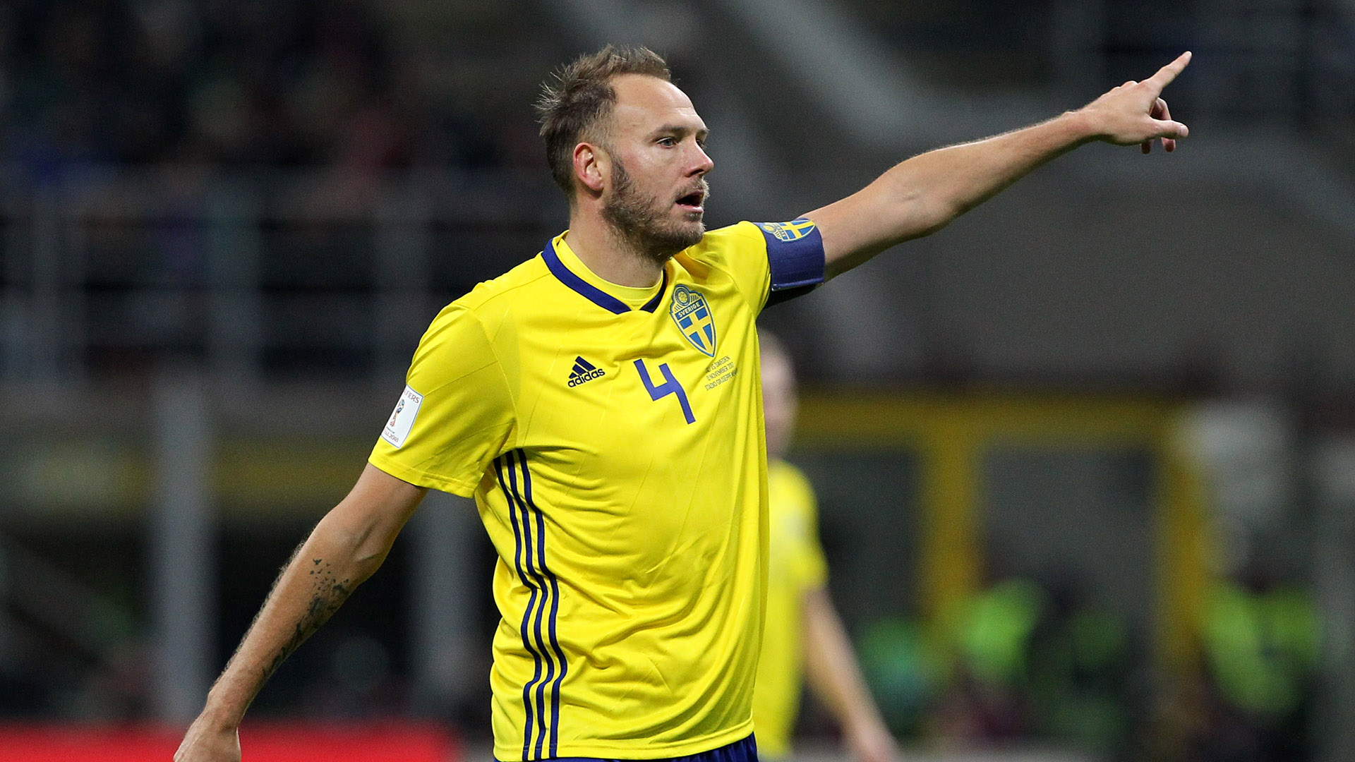 Capit&atilde;o, Granqvist foi s&iacute;mbolo da Su&eacute;cia que apostou na defesa para ir &agrave; Copa