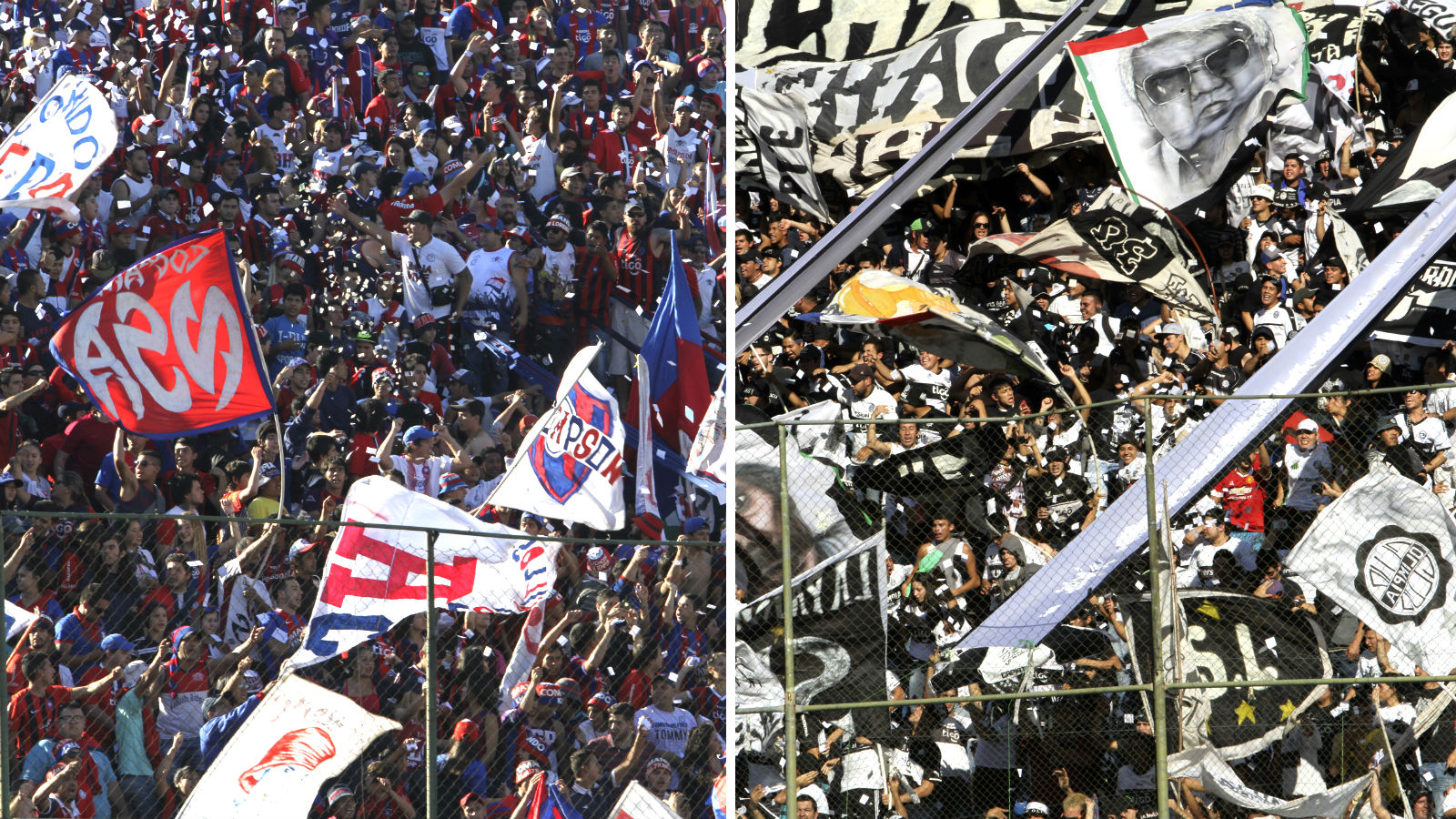 O espet&aacute;culo que &eacute; o Defensores del Chaco dividido em dia de Cerro x Olimpia