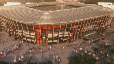 Conheça o Ras Abu Aboud, estádio da Copa de 2022 totalmente desmontável e feito com contâiners