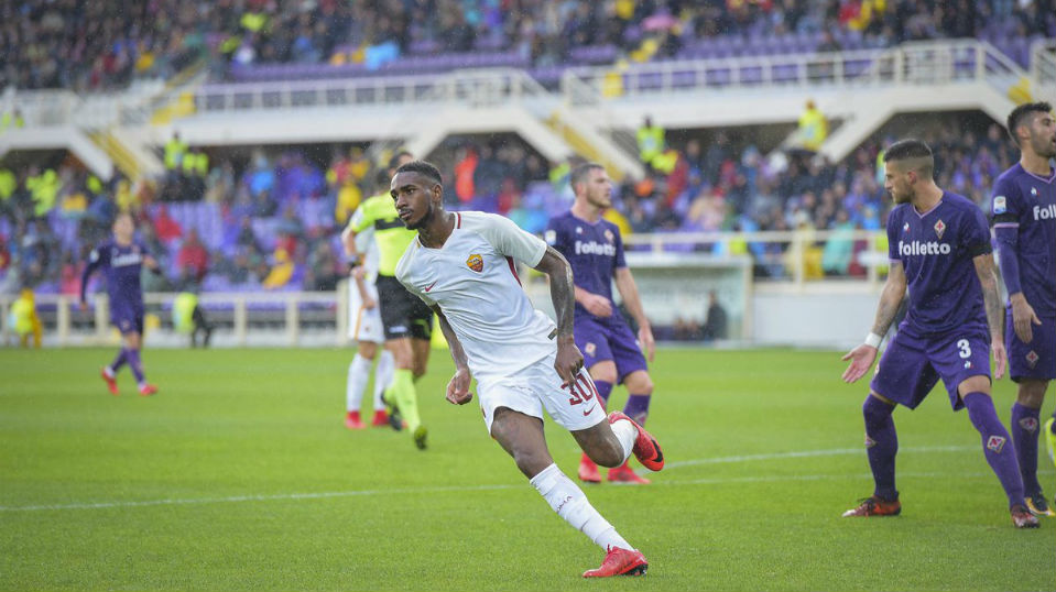 Gerson ganhou uma chance na Roma e retribuiu, com dois gols sobre a Fiorentina