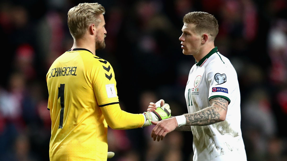 Dinamarca 0 x 0 Irlanda: fica tudo para Dublin